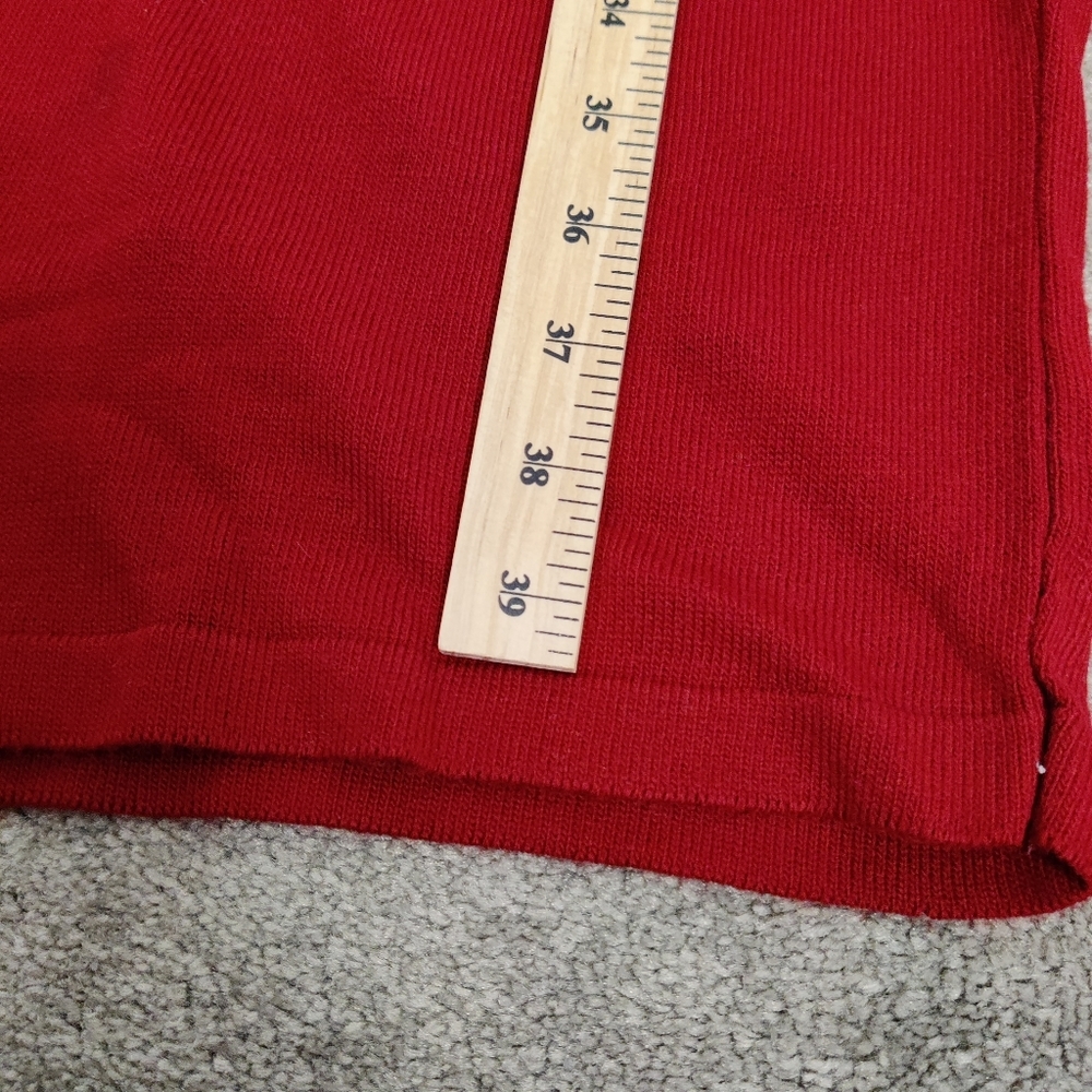 Women's Knit Tank Top & Palazzo Pants in Red Size 6 Bohemian Comfy Cozy Pull-on - Picture 10 of 12